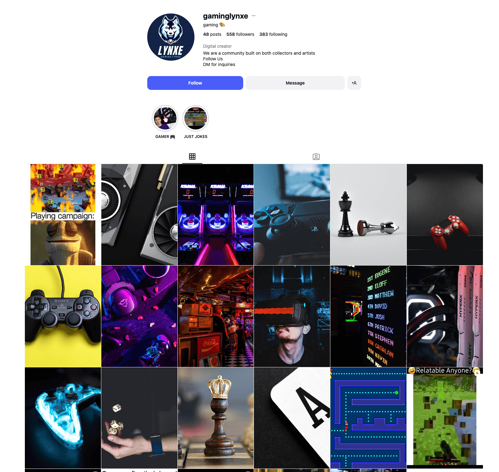 Instagram Theme Pages  preview